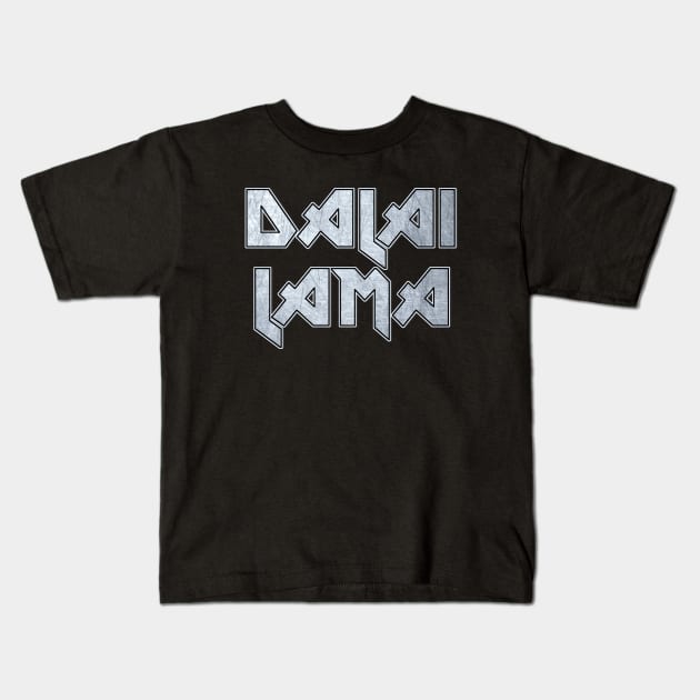 Dalai Lama Kids T-Shirt by Erena Samohai